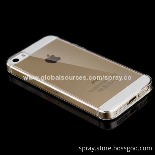 Transparent Crystal Clear Hard Protector Front and Back Case for iPhone 5/5S
